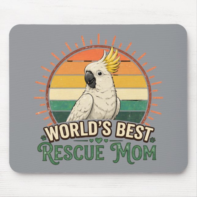 Mousepad Resgate de Cacatua Mãe Passarinho (Frente)