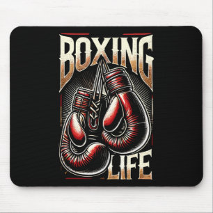 Mousepad Resilência Do Treinamento Em Boxer Para A Vida Do