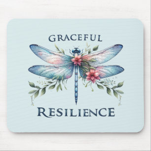 Mousepad Resiliência Graciosa - Dragonista Artístico