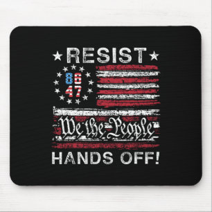 Mousepad Resista Mãos Fora da Previdência Medicare Medicaid