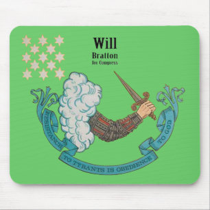 Mousepad Resista tirano obedecem o deus, Bratton