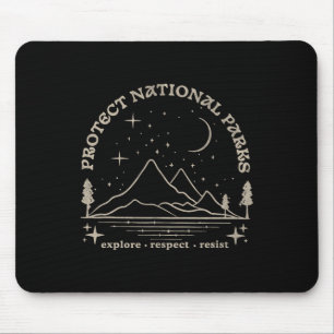 Mousepad Resiste Proteja Nossos Parques Nacionais Contra Tr