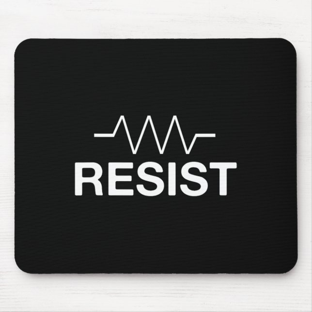 Mousepad Resistência a Eletrônicos Engraçados Resistência a (Frente)