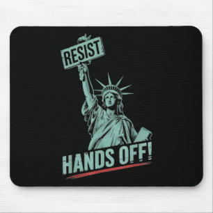 Mousepad Resistência À Estátua Da Resistência Da Liberdade 