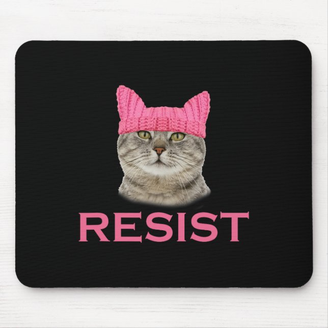 Mousepad Resistência ao protesto persistente Marcha de gato (Frente)