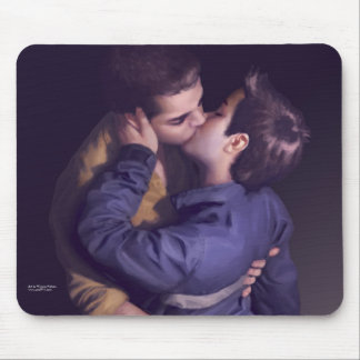 Mousepad Resistente - apenas o beijo (tapete do rato)
