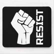 Resistir com punho - em branco 0002
