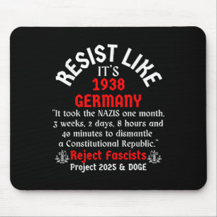 Mousepad Resistir Como Sua Alemanha _2 De 1938