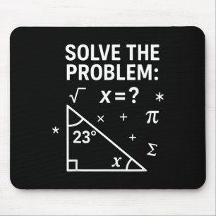 Mousepad Resolva O Problema Divertido Matemática 67 Meme Pr
