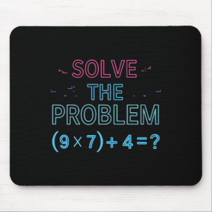 Mousepad Resolva O Problema Faça A Conta 67 Meme Engraçado 