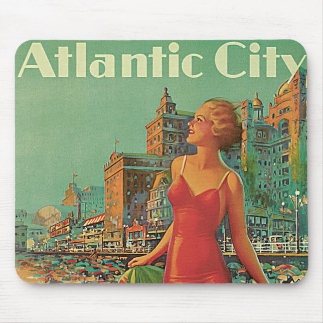 Mousepad Resort de Atlantic City, Viagem pela Pennsylvania  (Frente)