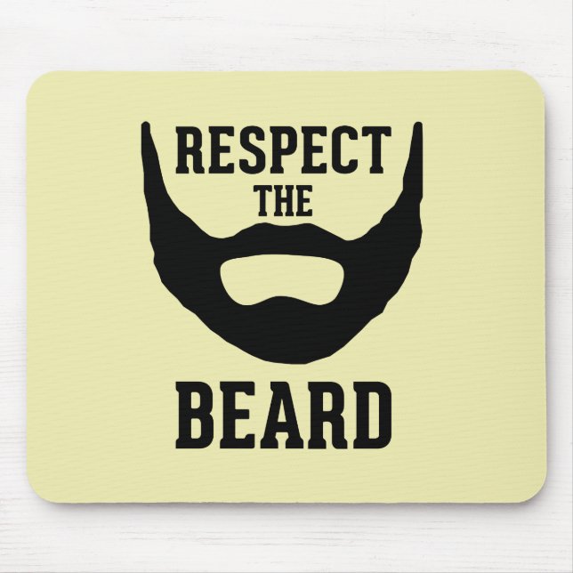 Mousepad Respeite a barba (Frente)