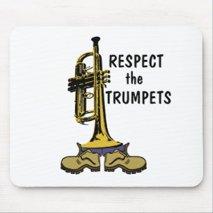 Mousepad Respeite as trompetas