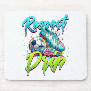 Mousepad Respeite O Disco Do Sorvete Do Soccer Com Sprink