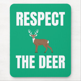Mousepad Respeite o veado