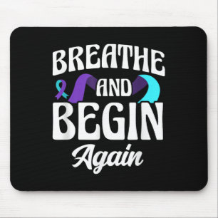 Mousepad Respirar E Começar Novamente A Sensibilizar Para A