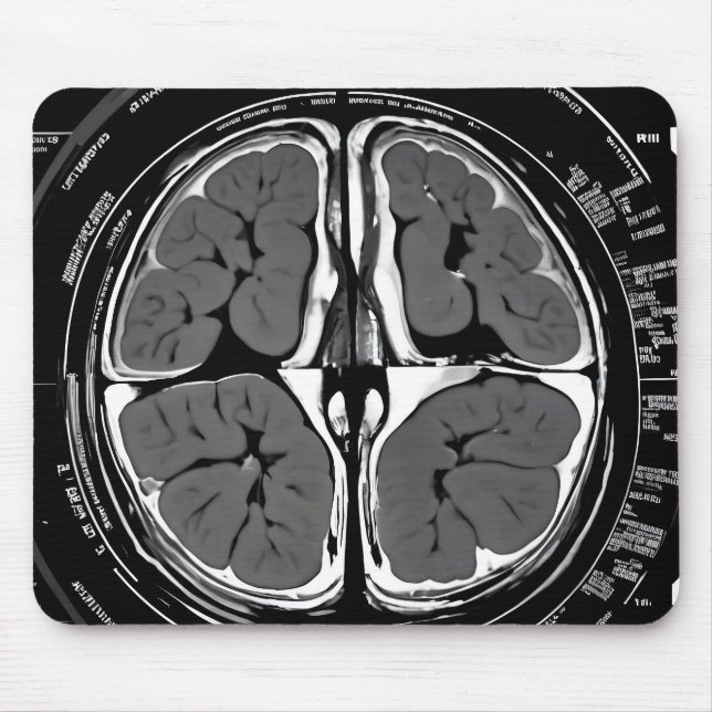 Mousepad ressonância magnética cerebral (Frente)