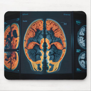 Mousepad ressonância magnética do cérebro