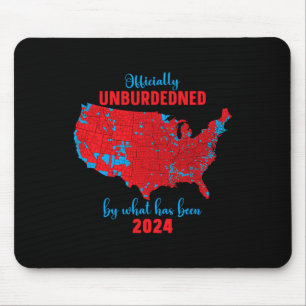 Mousepad Resultado das eleições 2024 Mapa Trump Win