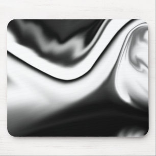 Mousepad Resumo em Preto e branco