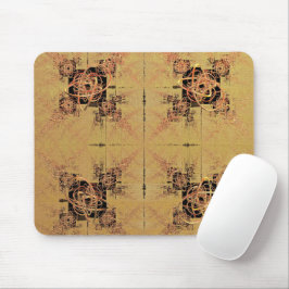 Mousepad Retângulo de ouro