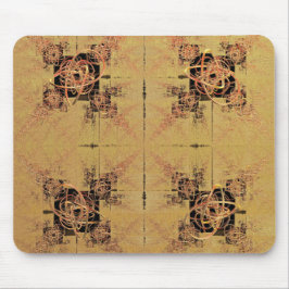 Mousepad Retângulo de ouro