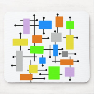 Mousepad Retângulos Atômicos