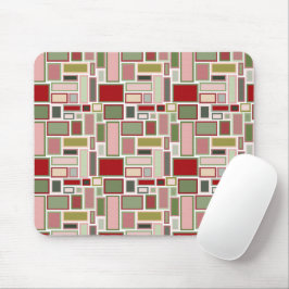 Mousepad Retângulos de Natal Boho