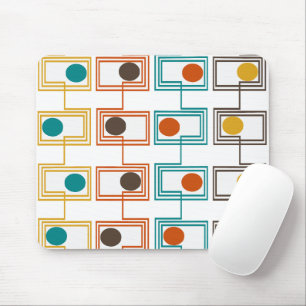 Mousepad Retângulos Kandinsky com Ovais