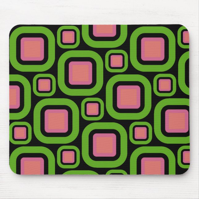 Mousepad Retângulos modernos 22 de Eames (Frente)