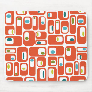 Mousepad Retângulos Modernos do século médio
