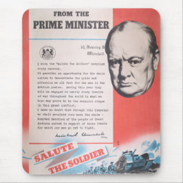 Mousepad Retirada do poster de guerra britânico.