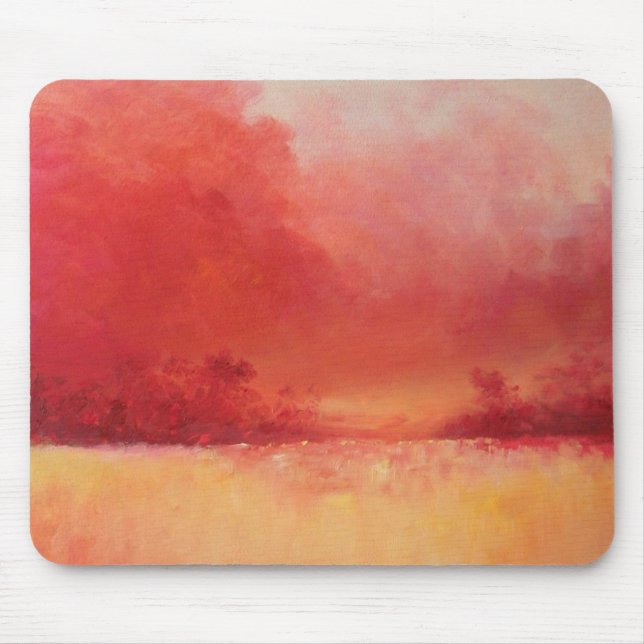 Mousepad Retirada rural no tapete do rato do óleo (Frente)