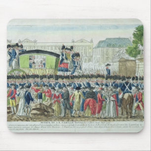 Mousepad Retorno da família real francesa a Paris