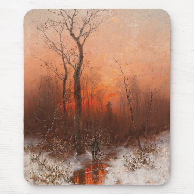 Mousepad Retorno de casa no Sunset - Désiré Thomassin (Frente)