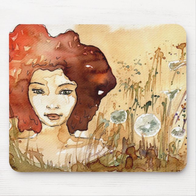 Mousepad Retrato abstrato 3 (Frente)