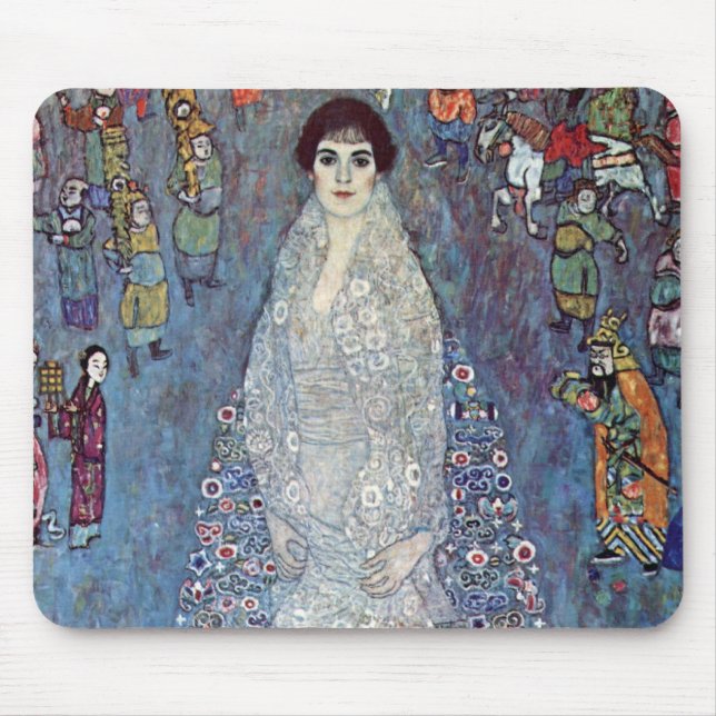Mousepad Retrato Baronesa Elisabeth Bacchofen Echt, Klimt (Frente)