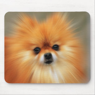 Mousepad Retrato da arte da velocidade do zumbido da