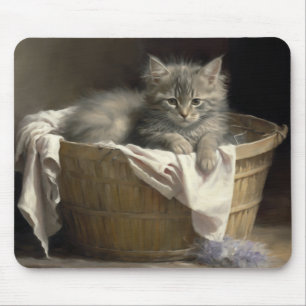 Mousepad Retrato Da Cinza De Lavagem Ou De Reprodução