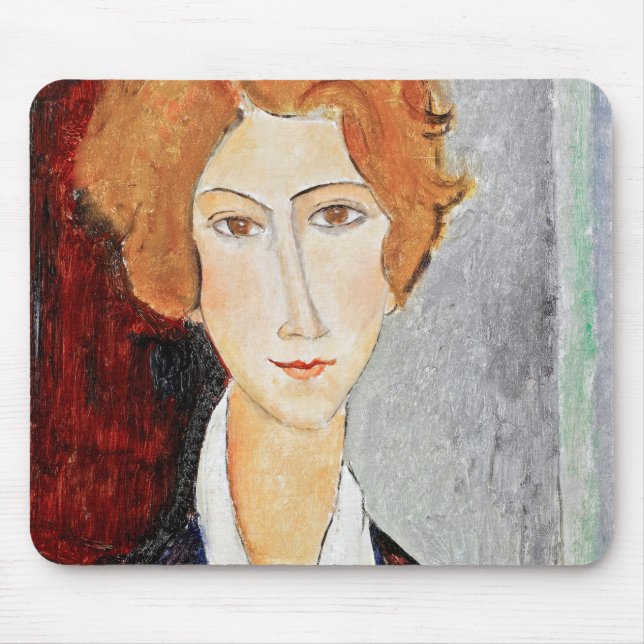 Mousepad Retrato da Mulher, Modigliani (Frente)