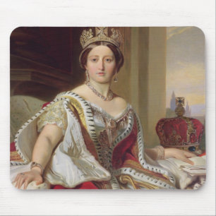 Mousepad Retrato da rainha Victoria (1819-1901) 1859 (óleo