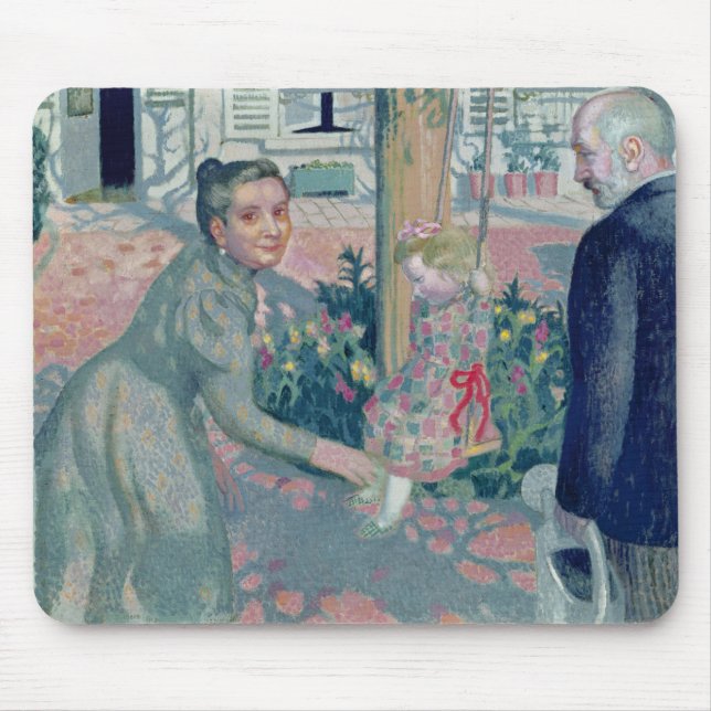 Mousepad Retrato das avós de Denis, 1899 (Frente)
