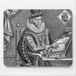 Mousepad Retrato de 1561-1626) viscondes de Francis Bacon