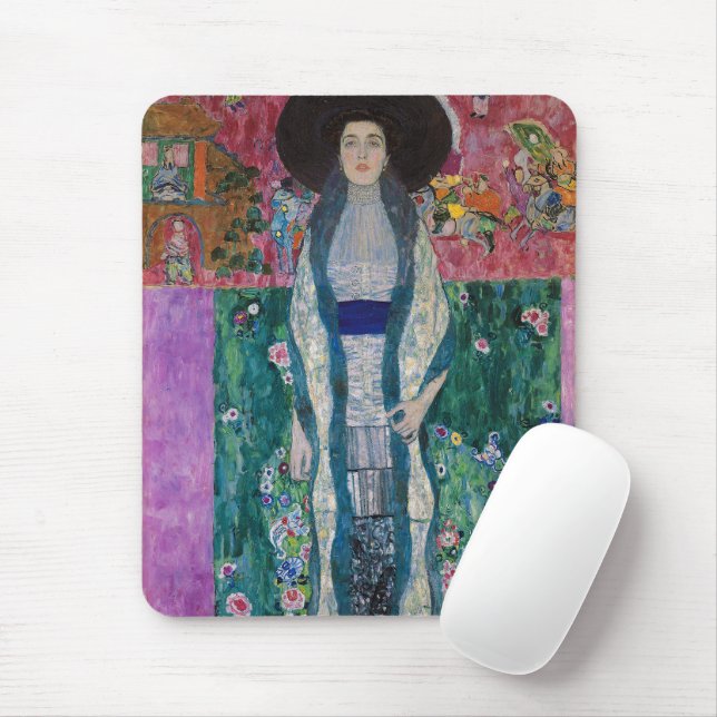 Mousepad Retrato de Adele Bloch Bauer, Gustav Klimt (Com mouse)