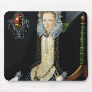 Mousepad Retrato de Adriana camionete Nesse, 1611