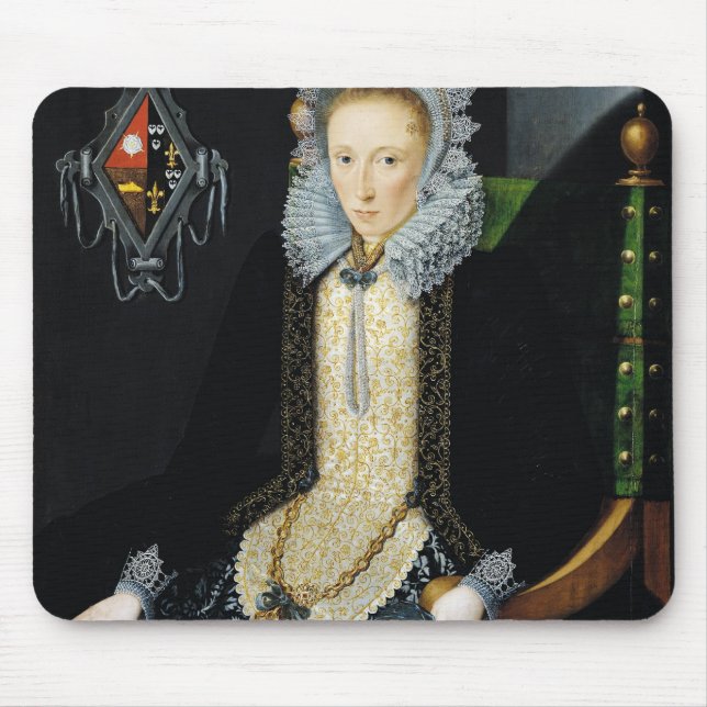 Mousepad Retrato de Adriana camionete Nesse, 1611 (Frente)