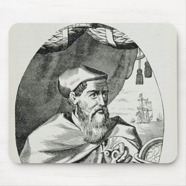 Mousepad Retrato de Amerigo Vespucci (Frente)