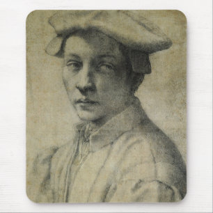 Mousepad Retrato de Andrea Quaratesi por Michelangelo