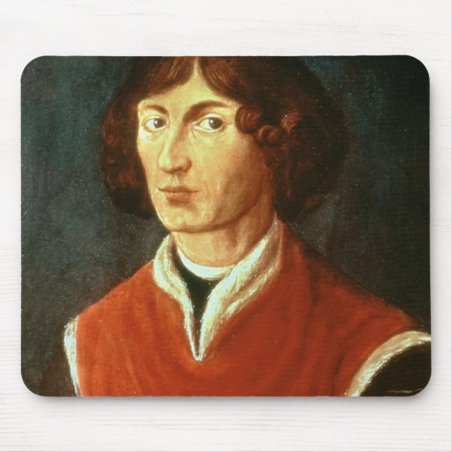 Mousepad Retrato de Andreus Nikolaus Copernicus 1575 (Frente)