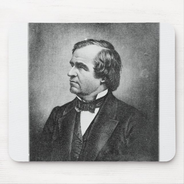 Mousepad Retrato de Andrew Johnson (Frente)
